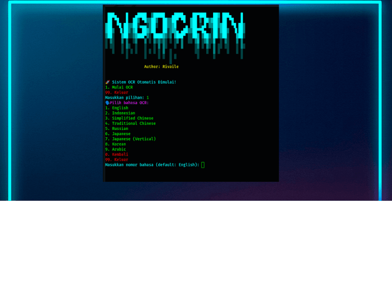 Screenshot of NgOCR-in